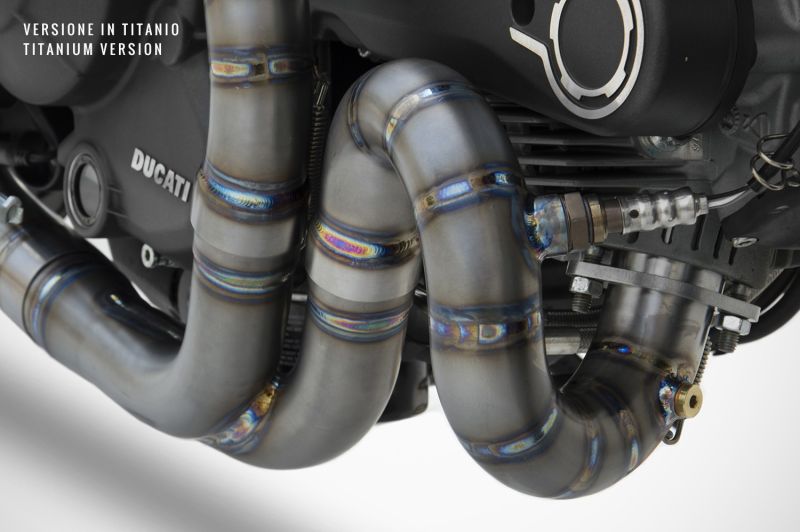 ZARD Full Kit 2-1 Edelstahl für Ducati Scrambler 800