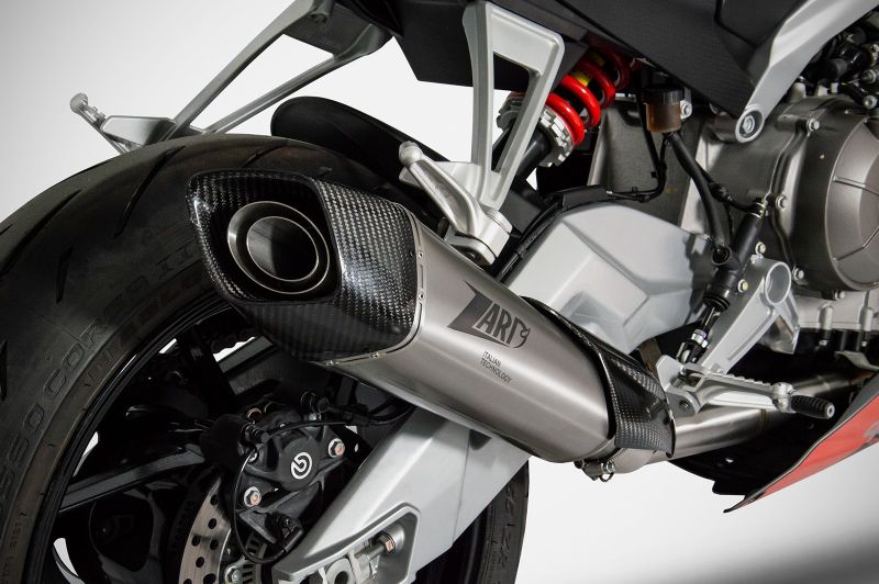 ZARD Full kit 2-1 titanium with carbon end cap for Aprilia RS 660 / Tuono 660