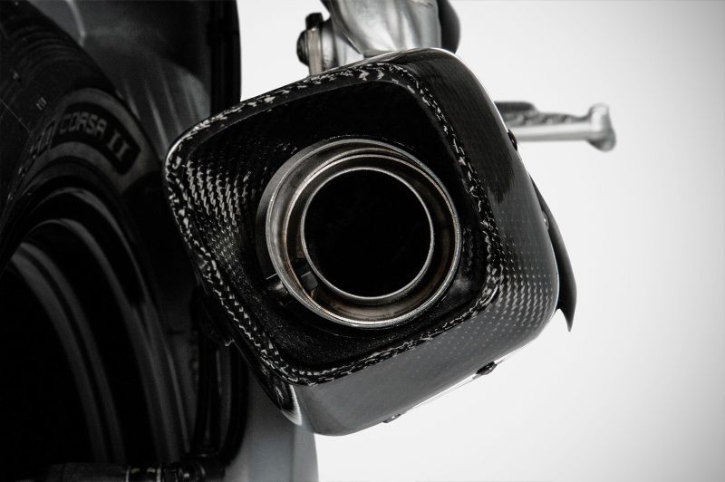 ZARD Full kit 2-1 titanium with carbon end cap for Aprilia RS 660 / Tuono 660