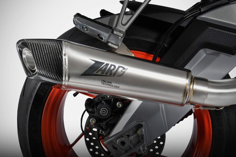 ZARD Full kit 2-1 titanium with carbon end cap for Aprilia RS 660 / Tuono 660