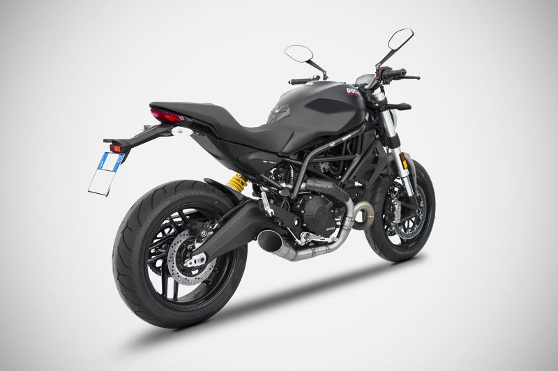 ZARD Konisch Full Kit 2-1 Edelstahl für Ducati Monster 797