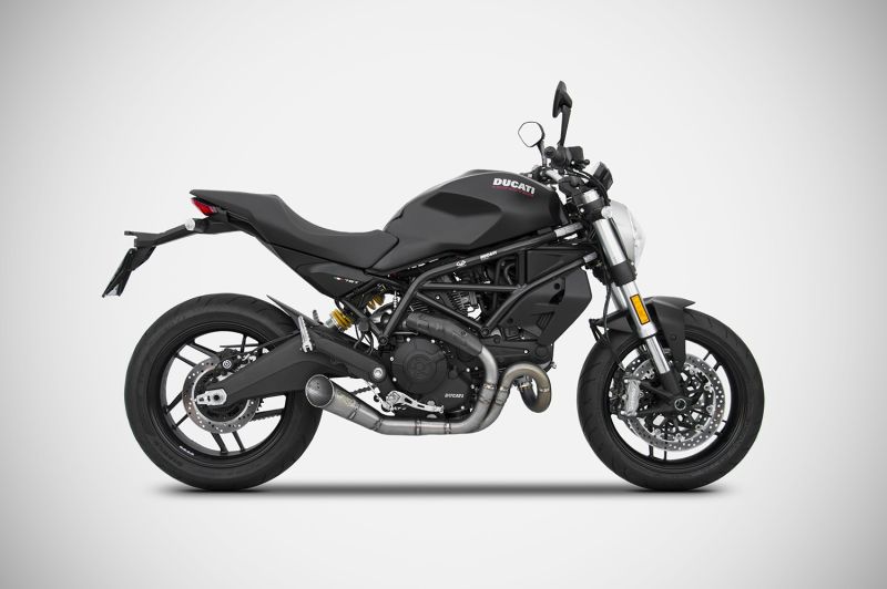 ZARD Konisch Full Kit 2-1 Edelstahl für Ducati Monster 797