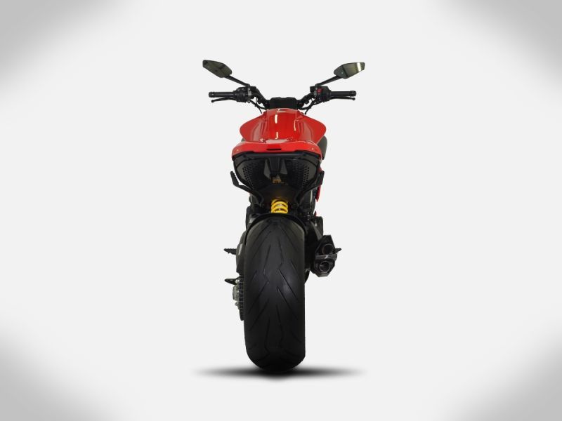 ZARD Mako Slip-on Edelstahl mit Titan-Dämpfer für Ducati Diavel V4