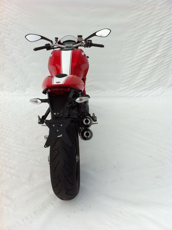ZARD Rund Slip-on einseitig Carbon für Ducati Monster 1100 EVO