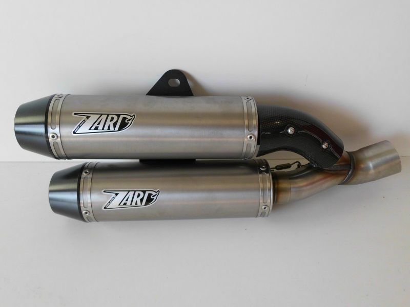 ZARD Rund Slip-on einseitig Carbon für Ducati Monster 1100 EVO