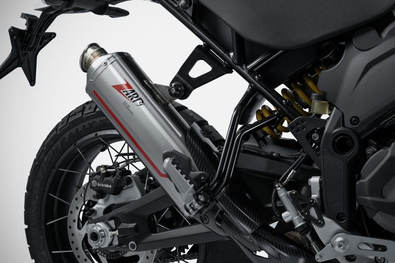 ZARD Sabbia Slip on 2-1 Edelstahl für Ducati DesertX