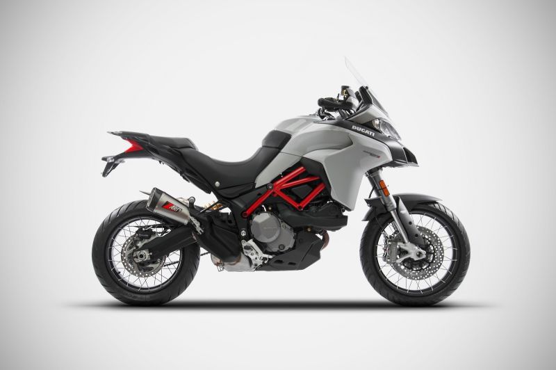 ZARD Slip-on 2-1 Edelstahl mit Titan-Dämpfer für Ducati Multistrada 950