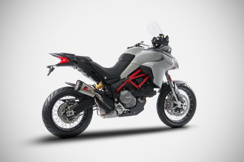 ZARD Slip-on 2-1 Edelstahl mit Titan-Dämpfer für Ducati Multistrada 950