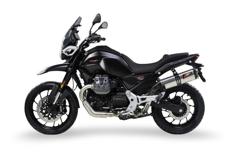 ZARD Slip-on 2-1 titanium for Moto Guzzi V85 TT