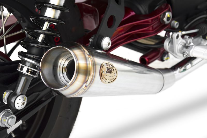 ZARD Slip-on 2-2 Edelstahl für Moto Guzzi V7 II Racer