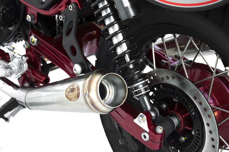 ZARD Slip-on 2-2 Edelstahl für Moto Guzzi V7 II Racer