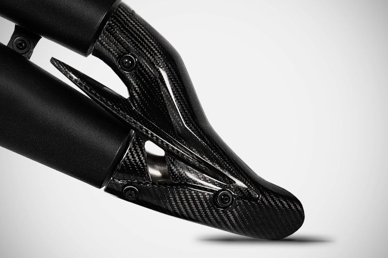ZARD Slip on 2-2 Edelstahl schwarz für Ducati Monster 937