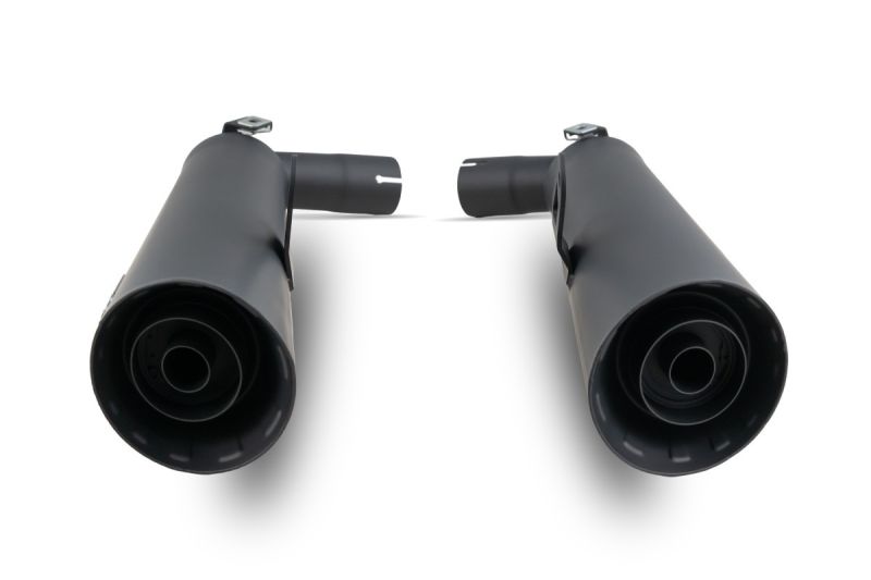 ZARD Slip-on 2-2 Evo black stainless steel for Moto Guzzi V7 850