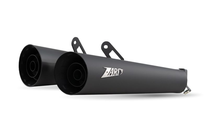 ZARD Slip-on 2-2 Evo black stainless steel for Moto Guzzi V7 850
