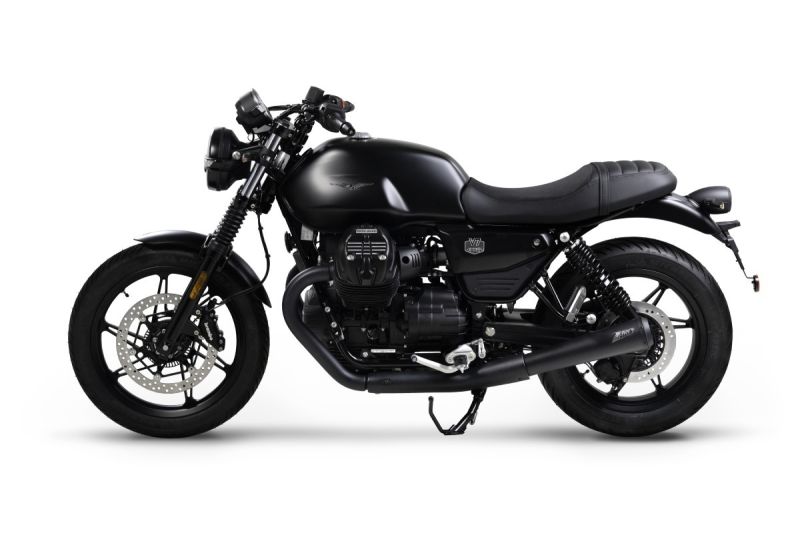 ZARD Slip-on 2-2 Trofeo Edelstahl poliert für Moto Guzzi V7 850