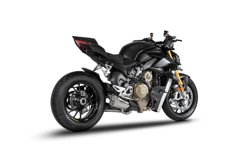ZARD Slip on 4-2 Edelstahl mit Titan-Dämpfer für Ducati Streetfighter V4 / V4S