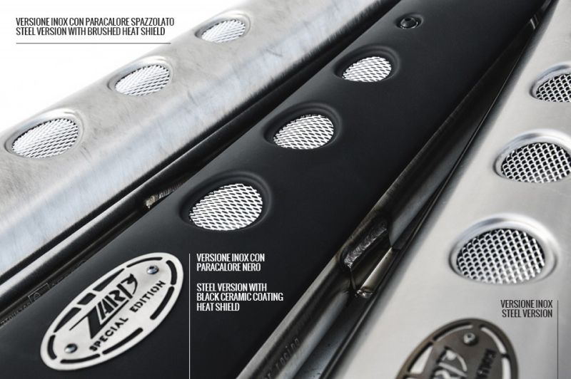 ZARD Special edition Full Kit hochgelegt Edelstahl für Ducati Scrambler 800