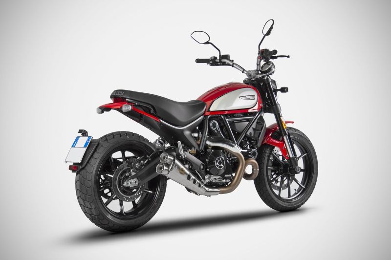 ZARD Special Edition Slip-on Edelstahl für Ducati Scrambler 800
