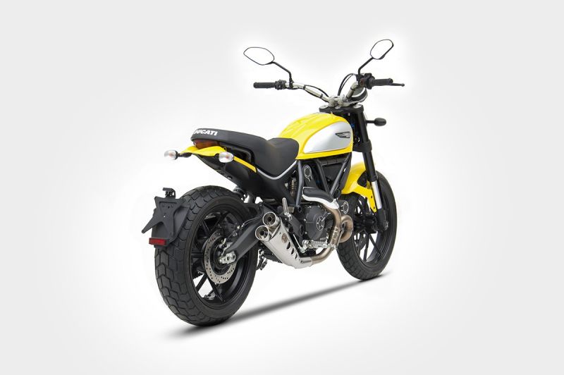 ZARD Special edition Slip-on tief gelegt Edelstahl für Ducati Scrambler 800