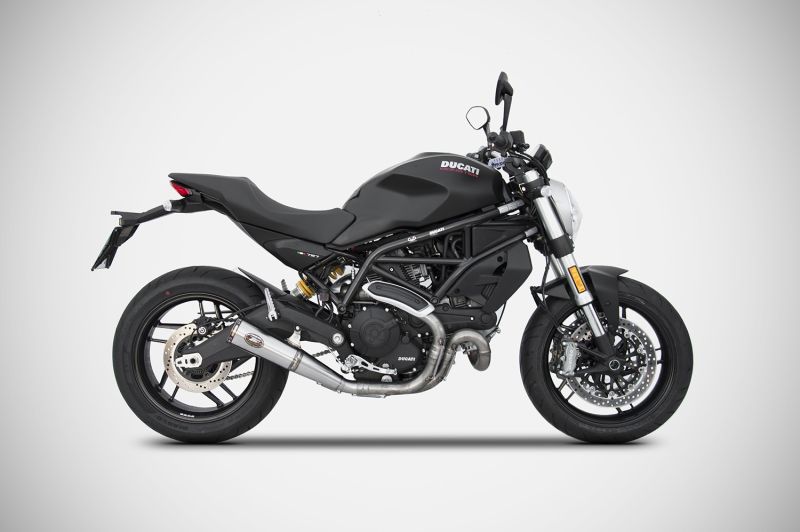 ZARD Zuma Slip-on Edelstahl für Ducati Monster 797