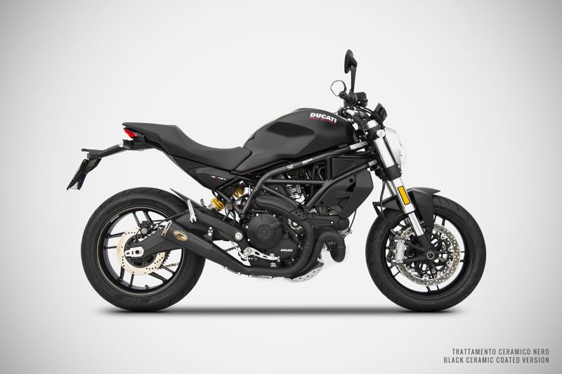 ZARD Zuma Slip-on Edelstahl für Ducati Monster 797