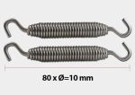 Exhaust Spring - 80 x 10mm