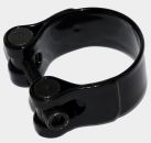 Exhaust Clamp black - 44-47mm
